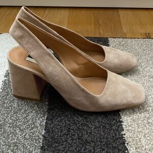 Topshop Slingback Block Heel